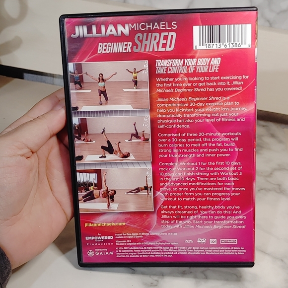 Jillian Michaels Beginner Shred DVD - Picture 3 of 3
